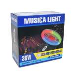 36W Rgb Colour Changing Bluetooth Lamp