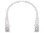Linkbasic 22CM Utp CAT5E Flylead - White