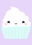 Cupcake - Acrylic Wall Print - 600MM X 600MM