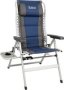 Oztrail Cascade 8 Position Folding Arm Chair 160KG