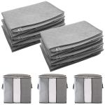 Extra Large Heavy Duty Foldable Storage Bags Set Of 9