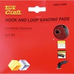 Tork Craft 60GRIT Curved Sanding Pad H&l Tape ABR22060