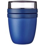Metal Ellipse Lunch Pot - Vivid Blue