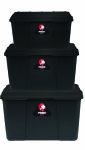 3 Piece Storage Box – Full Black