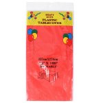 Red Table Cover 137 X 274 Cm