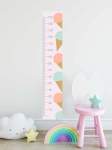 Ice Cream Height Chart Wall Sticker