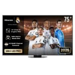 Hisense 75U8Q 75-INCH 4K Qled MINI LED Pro 165HZ Smart Tv – New