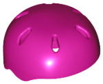 Parts Minifigure Headgear Helmet Sports With Vent Holes 46303