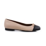 12586 Cream black - Cream black 9 Leather