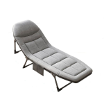 Toxiya Portable Folding Bed Suitable For Camping And Home Use Ergonomic Design Integrated Mattress Design Breathable And Comfort