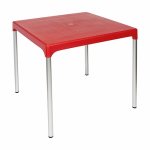 Contour Chelsea Table 4 Seater Red