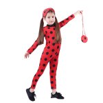 M Ladybug Polka Bodysuit With Accessories