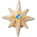 Celestial Starburst With Gem Jibbitz - Multi Osfa