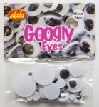 Dala Basic Googly Eyes - Assorted 24 Pack