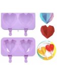 2 Cavity Geo Heart Cakesicle