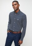 Polo Eli Ls Geometric Printed Shirt - Navy