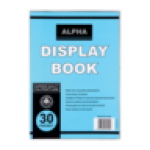 Blue Display Book 30 Pocket