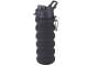 225ML To 500ML Foldable Silicon Cold Water Bottle With Carabiner Clip - Purple