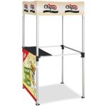 Ovation Sublimated Gazebo 1M 1M Kiosk 1 Half-wall Skin