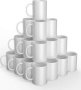 425ML Ceramic Mug Blank Bulk Pack White 36 Pieces - Compatible With Infusible Ink
