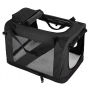 Collapsible Portable Dog Crate Pet Carrier For Traveling 60X42X42CM