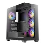Antec CX300 Argb Mid Tower Atx 270 Tempered Glass 4X Argb Fans 420MM Gpu Clearance – New