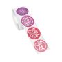 Thank You Stickers Shades Of Pink
