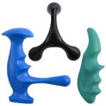 3 Piece Manual Deep Tissue Massage Tools & Thumb Saver For Stress Relief