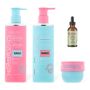 Keratin Protein Shampoo Conditioner & Mask Set + Noviq Hair/ Scalp Oil