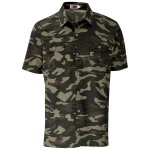 Mens Short Sleeve Wildstone Shirt Camouflage