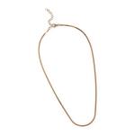 Stainless Steel 2MM Herringbone Necklace
