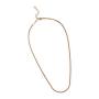 Stainless Steel 2MM Herringbone Necklace