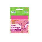 Stkn Clear Note 76 76 21711 PINK-50S