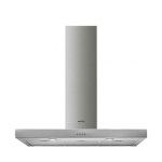 Smeg 90CM Silver Chimney Extractor - KATE900CEX