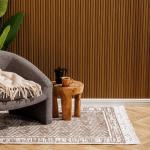 Paxos Mediterranean Collection Jacquard Polycotton Carpet Beige - 200X300CM