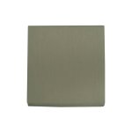 Cotton Wash K Fitted Sheet In Aloe
