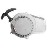 Silver Metal Pull Start With Inner Alloy Cog - Please Check The Type You Need - Silver