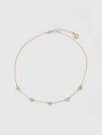 Harlie Heart Necklace - 0 Duck Egg gold