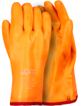 Pioneer Orange Freezer Glove 30CM Open Cuff High Visibility