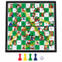 Magnetic Snakes & Ladders Travel Board Game With Folding Board & Counters