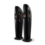 Blade Two Meta Floorstanding Speakers – Piano Black copper