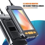 2METER 5.5MM Dual Lens 4.3 Inch Ips Screen Industrial Endoscope