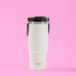 Stainless Steel Tumbler White - 900ML