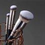 3PCS/SET Professional Concealer Foundation Makeup Brush Set Soft Bristle Foundation Brush 170 Powder Brush 270 Precision Concealer Brush 370 Cosmetic Tool Kit For Flawless Finish