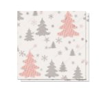 2 Ply Ptp Napkins Trees On Light Background 20PCS 40X40CM