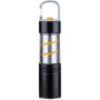 LED Zoom Flashlight - Rechargeable Waterproof Work Light With Side Beam