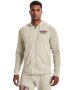 Men's Ua Rival Terry Athletic Department Full-zip Hoodie - Stone / Sm