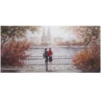 Afternoon Walk 2 Wall Art Canvas Painting 1500 X 700