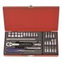 Socket Set 31PC 1/4DR With Bits 4-13MM 12P