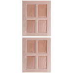 Meranti 8 Panel Stable Door